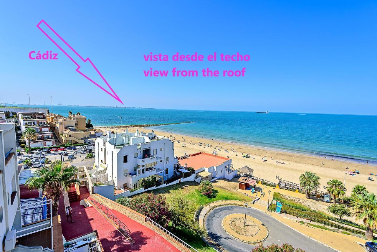 Ocean Sunset Beachfront House With Terraces El Puerto de Santa María Esterno foto